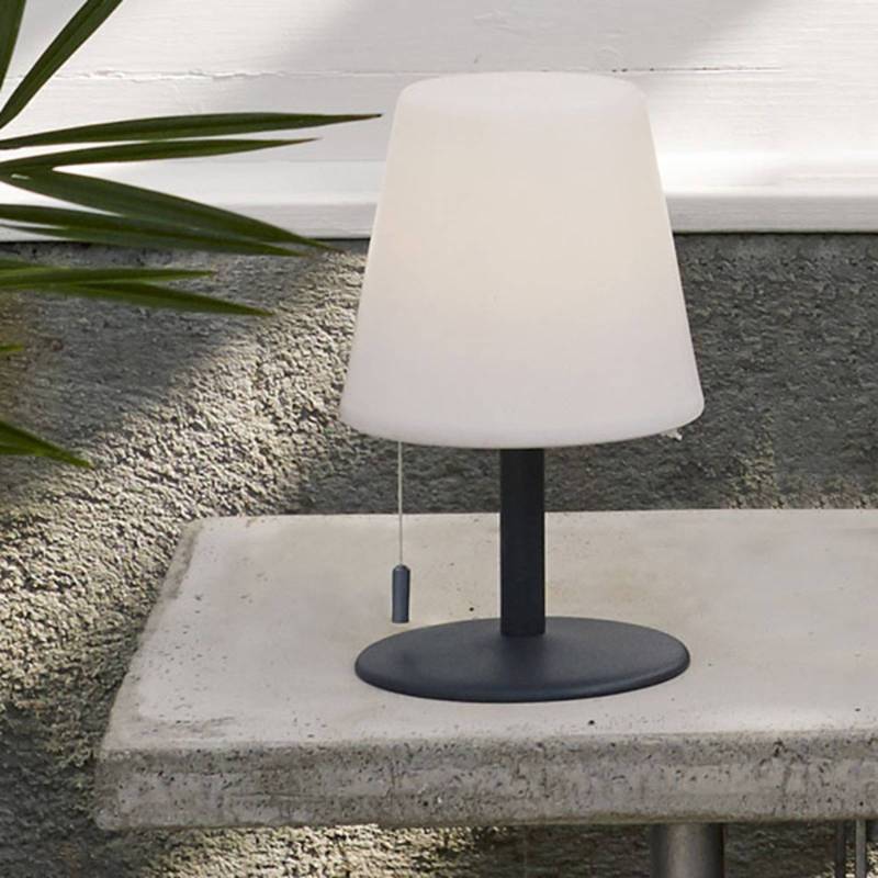LED-Tischleuchte Gardenlight Kreta mit Akku 26,5cm von STAR TRADING