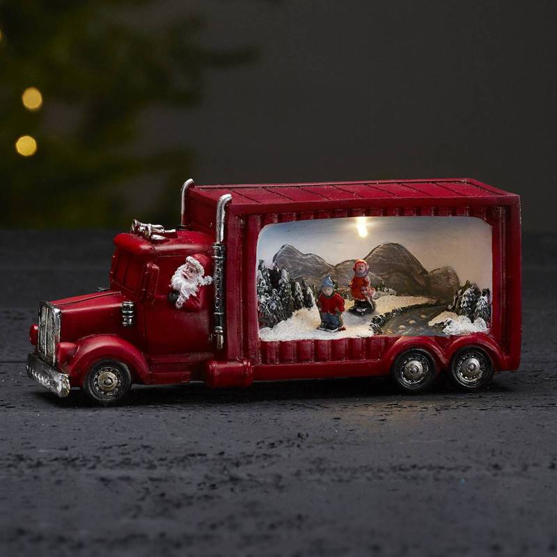 Merryville - LED-Dekolampe Weihnachtsmanntruck von STAR TRADING