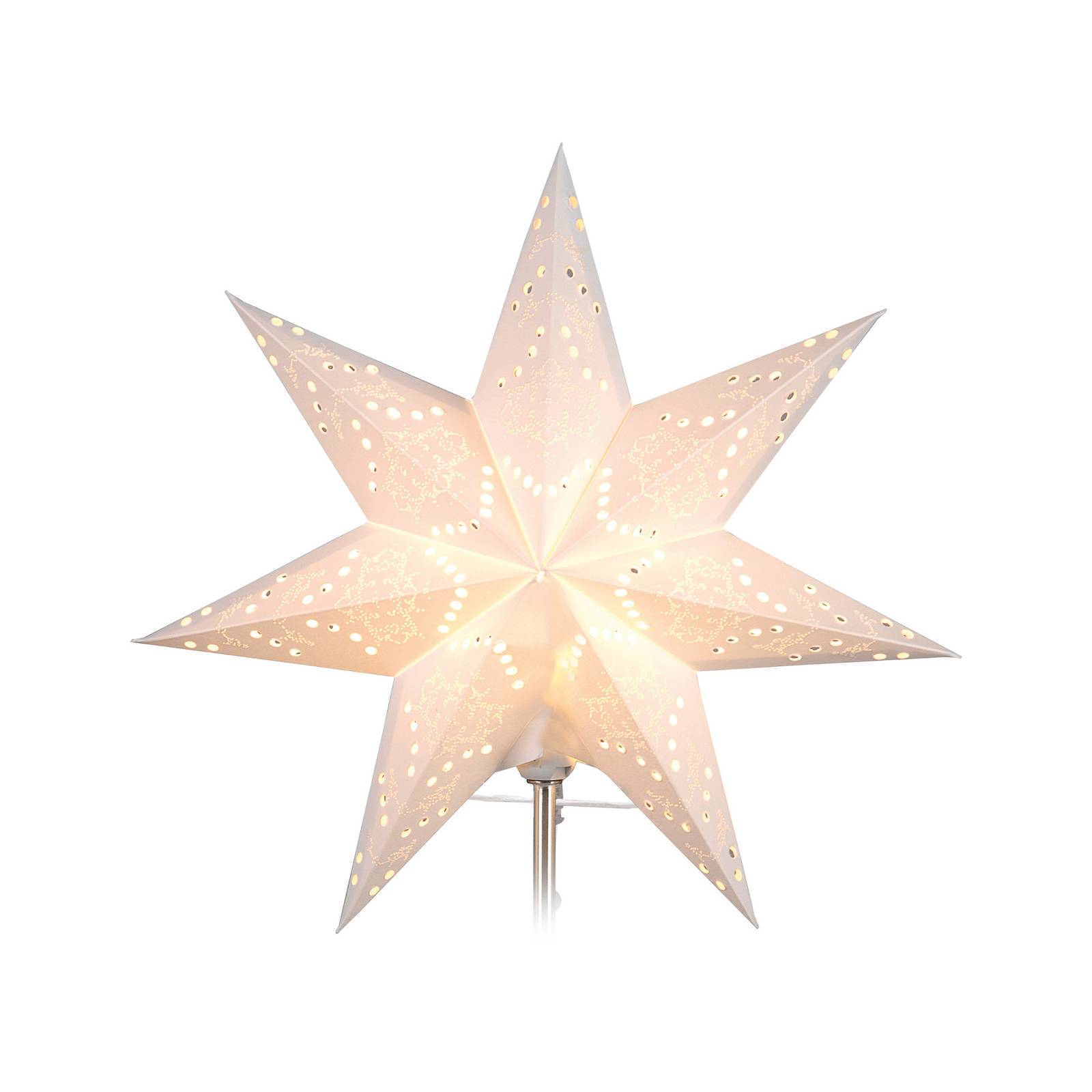 Papier-Ersatzstern Sensy Star weiß Ø 34 cm von STAR TRADING