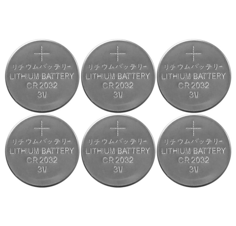 STAR TRADING silber, 2x2cm Knopfzelle, (3 V V) von STAR TRADING