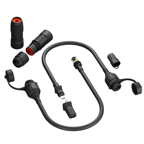Starlink Enterprise Verlängerungskabel auf RJ45-Kabel, Ethernet-Adapter für Starlink Enterprise 22AWG, wasserdichter SPX-RJ45-Koppler mit Endkappen, 2 Stück Starlink Enterprise Verlängerungskabel auf RJ45-Kabel, Ethernet-Adapter für Starlink Enterprise 22AWG, wasserdichter SPX-RJ45-Koppler mit Endkappen, 2 Stück von STARGEAR