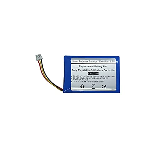 1800 mAh 3,7 V LIP1708 Ersatzakku für Sony Playstation 5 PS5 DualSense CFI-ZCT1W Wireless Controller 1800 mAh 3,7 V LIP1708 Ersatzakku für Sony Playstation 5 PS5 DualSense CFI-ZCT1W Wireless Controller von STARNOVO