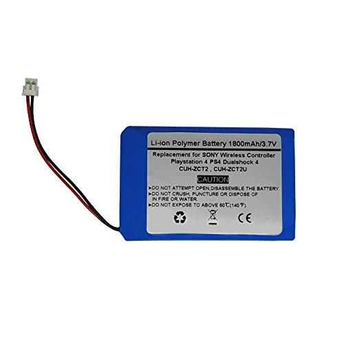 1800mAh 3.7V Ersatz Akku für Sony Playstation 4 PS4 Dualshoc k 4 Wireless Controller CUH-ZCT2, CUH-ZCT2U, New 2016 Version,gen 2 1800mAh 3.7V Ersatz Akku für Sony Playstation 4 PS4 Dualshoc k 4 Wireless Controller CUH-ZCT2, CUH-ZCT2U, New 2016 Version,gen 2 von STARNOVO