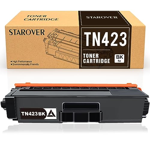 STAROVER TN423BK Toner Kompatibel als Ersatz für Brother TN-423BK TN-421BK TN423BK TN421BK für MFC-L8690CDW MFC-L8900CDW HL-L8260CDW HL-L8360CDW DCP-L8410CDW DCP-L8410CDN (1 Schwarz) von STAROVER