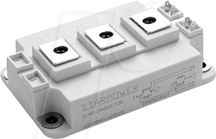 GD400HFY120C2S - IGBT-Array-Modul, Halbbrücke, 1200 V, 400 A, C2.3-Gehäuse GD400HFY120C2S - IGBT-Array-Modul, Halbbrücke, 1200 V, 400 A, C2.3-Gehäuse von STARPOWER