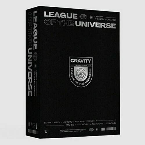 CRAVITY [LEAGUE OF THE UNIVERSE] DVD+300p Photo Book+Paper Holder+ID Photo Collection+Profile Mini Poster Set+Symbol Clip+Photo Card Set+Special Video Card K-POP SEALED+TRACKING CODE von STARSHIP ENTERTAINMENT