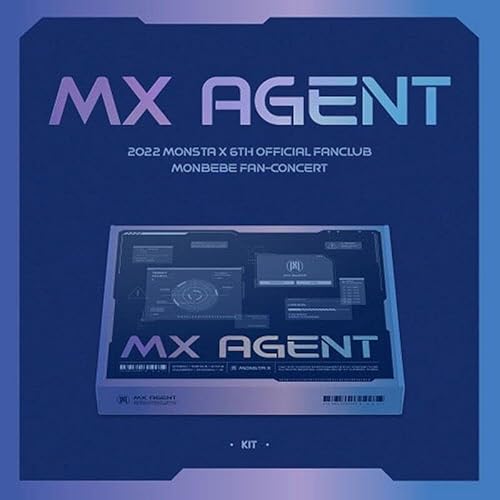 ( Not Audio CD!!) MONSTA X 2022 6TH OFFICIAL FANCLUB MONBEBE FAN-CONCERT MX AGENT ( KIT/KIHNO ) K-POP SEALED von STARSHIP Ent.
