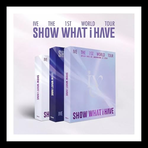IVE THE 1ST WORLD TOUR [SHOW WHAT I HAVE] (DVD + BLU-RAY + KIT VIDEO. + Gift Card) K-POP SEALED von STARSHIP Ent.