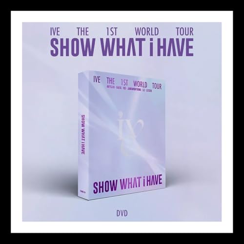 IVE THE 1ST WORLD TOUR [SHOW WHAT I HAVE] (DVD Ver. + Gift Card) K-POP SEALED von STARSHIP Ent.