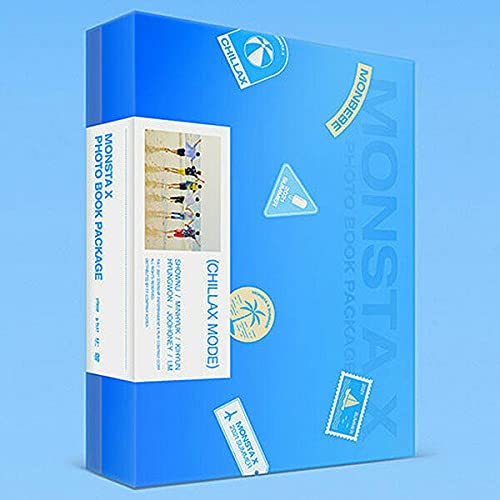 MONSTA X 2021 PHOTO BOOK PACKAGE [ CHILLAX MODE ] 1ea Making DVD+224p Photo Book+1ea Kit Book +1ea Paper Frame+1ea Mini Poster Set+1ea Photo Book Mark Set+1ea Unit Photo Set+1ea Photo Card Set von STARSHIP Ent.