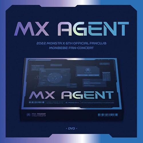 MONSTA X 2022 6TH OFFICIAL FANCLUB MONBEBE FAN-CONCERT MX AGENT ( DVD ) K-POP SEALED von STARSHIP Ent.
