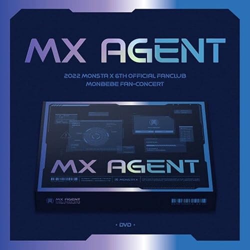 MONSTA X 2022 6TH OFFICIAL FANCLUB MONBEBE FAN-CONCERT MX AGENT ( DVD ) K-POP SEALED von STARSHIP Ent.