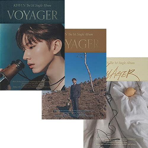 MONSTA X KIHYUN [ VOYAGER ] 1st Single Album ( VOYAGER / SOMEWHERE / THE 1ST JOURNEY - RANDOM Ver. ) ( CD+PRE-ORDER ITEM+Photo Book+Photo Card+Photo Sticker+Book Mark ) von STARSHIP Ent.