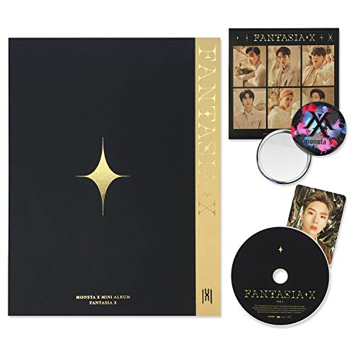 MONSTA X Mini Album - Fantasia X [ 1 ver. ] CD + Photobook + Photocard + Sticker + OFFICIAL POSTER + FREE GIFT / K-pop Sealed von STARSHIP Ent.