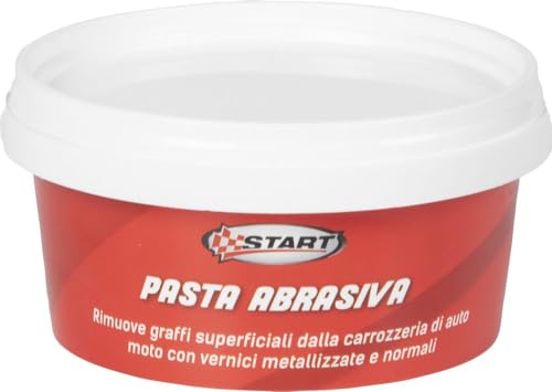 150 ml Schleifpaste — entfernt Oberflächenkratzer von Karosserien — Autos und Motorrädern — für metallische und normale Lacke 150 ml Schleifpaste — entfernt Oberflächenkratzer von Karosserien — Autos und Motorrädern — für metallische und normale Lacke von START
