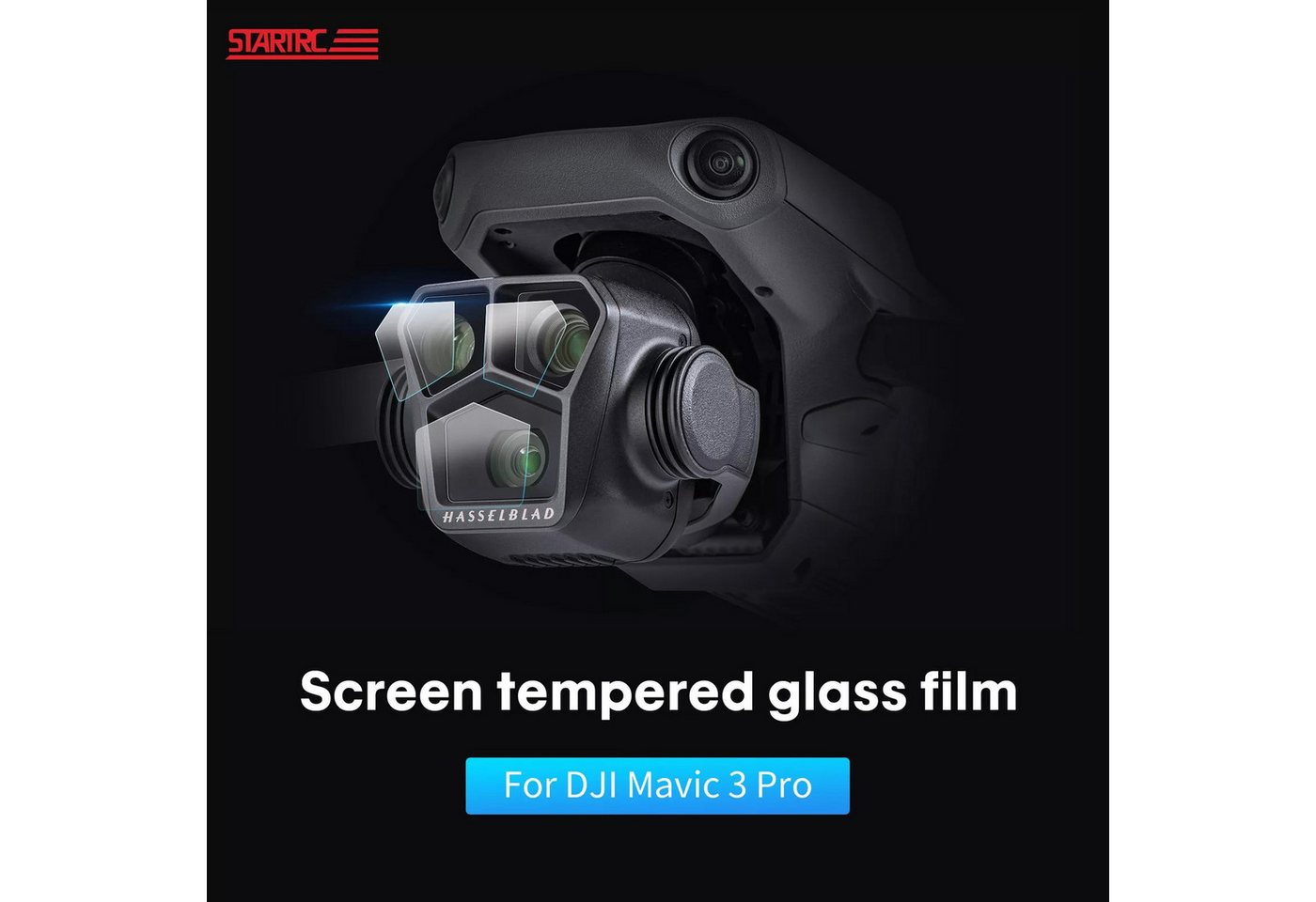 STARTRC Displayschutzfolie HD-Displayschutz aus gehärtetem Glas für DJI Mavic 3 Pro 2 Stück STARTRC Displayschutzfolie HD-Displayschutz aus gehärtetem Glas für DJI Mavic 3 Pro 2 Stück von STARTRC