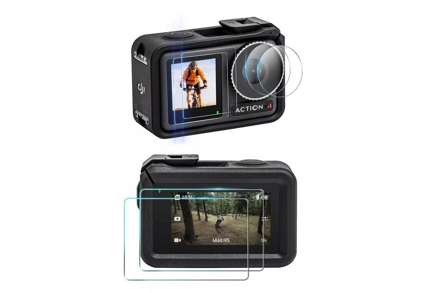 STARTRC Displayschutzfolie Schutzglas Glasfolie Panzerfolie Displayschutz für DJI Action 4 STARTRC Displayschutzfolie Schutzglas Glasfolie Panzerfolie Displayschutz für DJI Action 4 von STARTRC