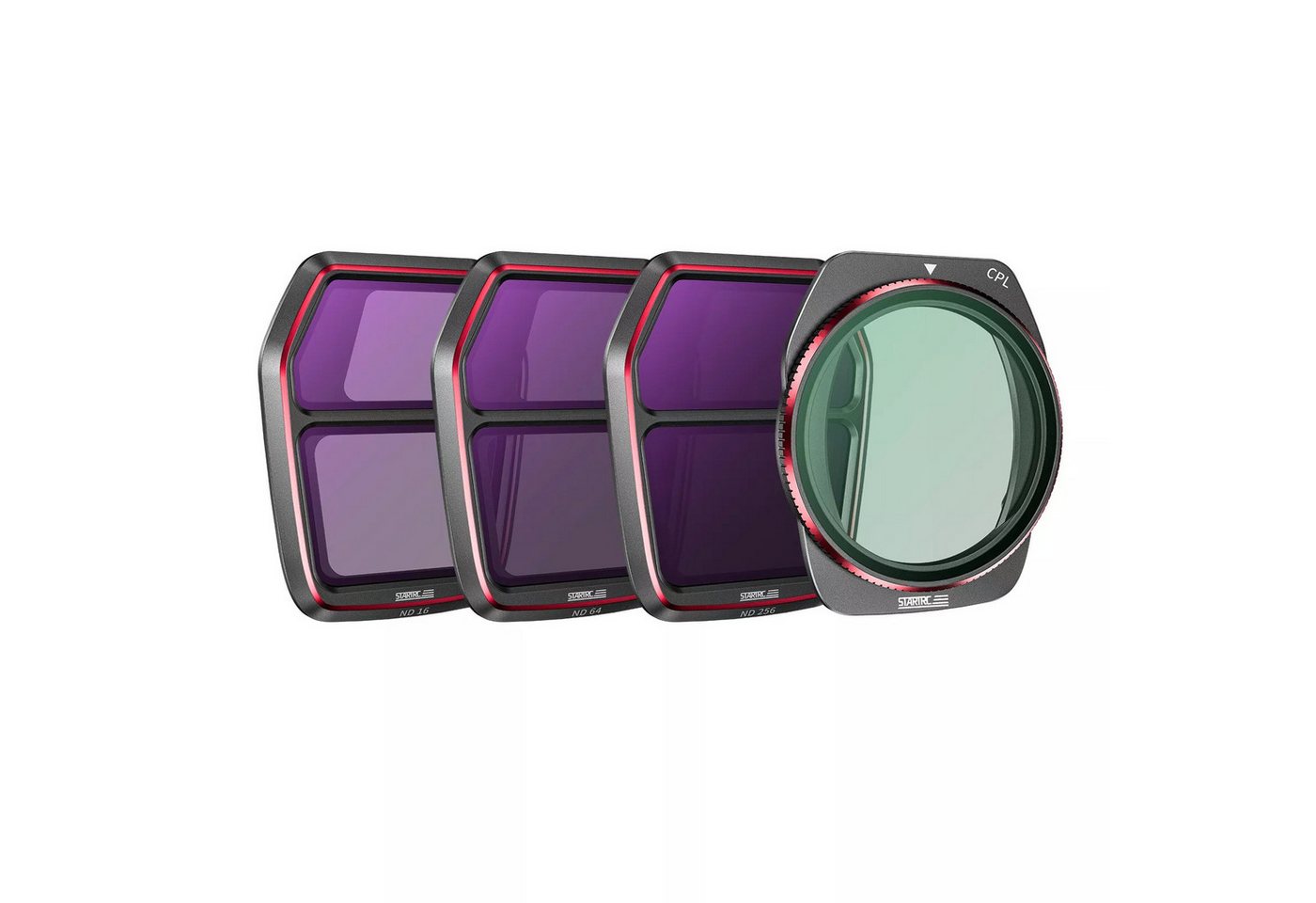 STARTRC ND Filter Set für DJI Air3S CPL ND16 ND64 ND256( 4 Stück)  Schutzfilter von STARTRC