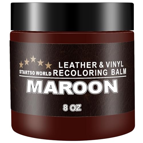 STARTSO WORLD Leder Reparatur Set Kastanienbraun, 200ml Flüssigleder, Lederfarbe, Lederpflege Auto, Leder- & Vinyl-Reparaturset für Möbel, Couchen, Sofas, Autositze, Schuhe von STARTSO WORLD