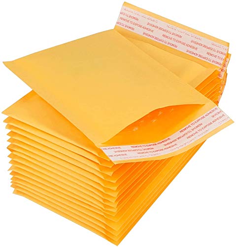 STARVAST 100 Stück Poly Bubble Mailer 120 x 190MM, Versandtaschen Luftpolster Gepolsterte Umschläge für Selbst Dichtung Verpackung STARVAST 100 Stück Poly Bubble Mailer 120 x 190MM, Versandtaschen Luftpolster Gepolsterte Umschläge für Selbst Dichtung Verpackung von STARVAST