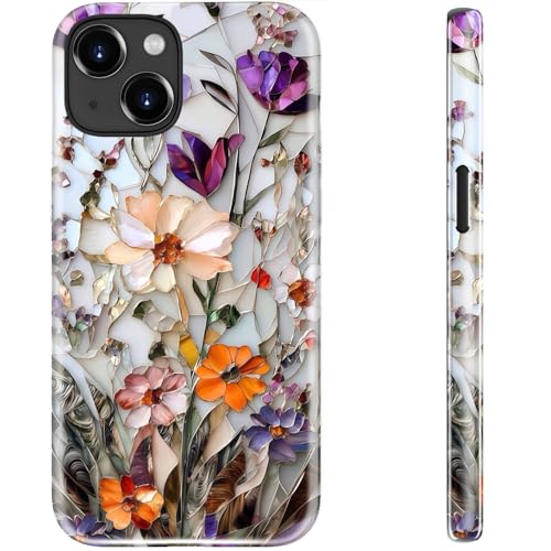 STARVIP Schutzhülle für iPhone 13, kompatibel mit kabellosem Laden, zweilagiger Schutz mit stilvollem Design, weiches Silikon + Hartschale, Handyhülle für Damen, marmorierte Blumenadern STARVIP Schutzhülle für iPhone 13, kompatibel mit kabellosem Laden, zweilagiger Schutz mit stilvollem Design, weiches Silikon + Hartschale, Handyhülle für Damen, marmorierte Blumenadern von STARVIP