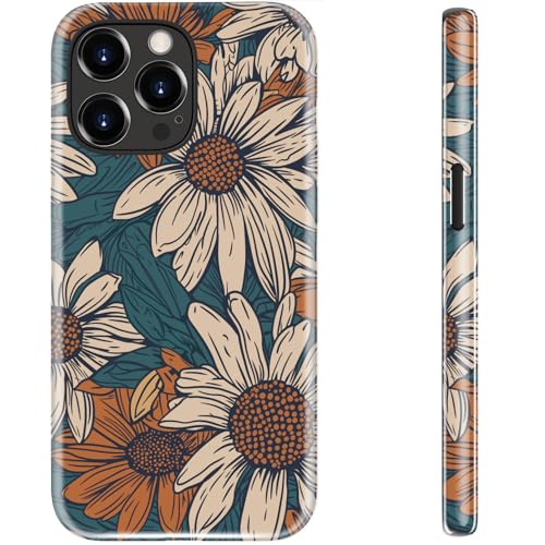 STARVIP Schutzhülle für iPhone 13 Pro, kabelloses Laden, zweilagiger, stoßfester Schutz mit stilvollem Wildblumen-Design, weiches Silikon + Hartschale, niedliches schickes Telefoncover für Frauen STARVIP Schutzhülle für iPhone 13 Pro, kabelloses Laden, zweilagiger, stoßfester Schutz mit stilvollem Wildblumen-Design, weiches Silikon + Hartschale, niedliches schickes Telefoncover für Frauen von STARVIP
