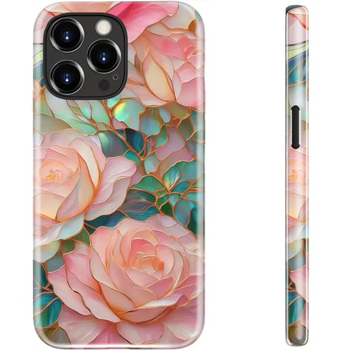 STARVIP Schutzhülle für iPhone 13 Pro, niedlich, kompatibel mit kabellosem Laden, zweilagiger, stoßfester Schutz mit stilvollem Design, weiches Silikon + Hartschale, Handyhülle für Damen, blühende STARVIP Schutzhülle für iPhone 13 Pro, niedlich, kompatibel mit kabellosem Laden, zweilagiger, stoßfester Schutz mit stilvollem Design, weiches Silikon + Hartschale, Handyhülle für Damen, blühende von STARVIP