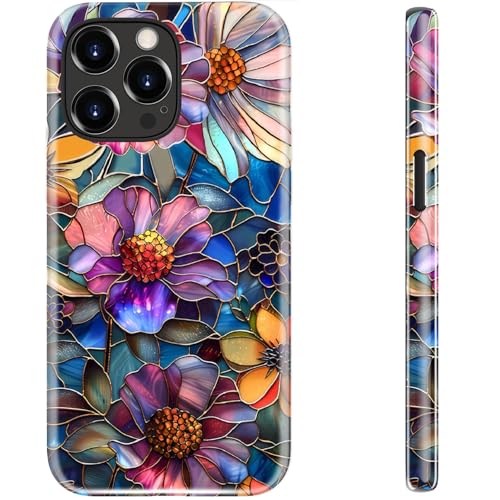 STARVIP Schutzhülle für iPhone 13 Pro Max, kabelloses Laden, zweilagiger, stoßfester Schutz mit niedlichem Wildblumen-Design, weiches Silikon + Hartschale, schicke Handyhülle für Frauen, lebendige STARVIP Schutzhülle für iPhone 13 Pro Max, kabelloses Laden, zweilagiger, stoßfester Schutz mit niedlichem Wildblumen-Design, weiches Silikon + Hartschale, schicke Handyhülle für Frauen, lebendige von STARVIP