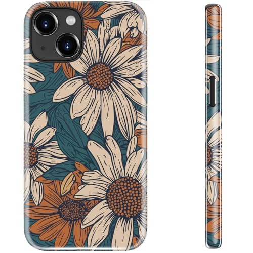 STARVIP Schutzhülle für iPhone 14 Plus, kabelloses Laden, zweilagiger, stoßfester Schutz mit stilvollem Wildblumen-Design, weiches Silikon + Hartschale, niedliches schickes Telefoncover für Frauen STARVIP Schutzhülle für iPhone 14 Plus, kabelloses Laden, zweilagiger, stoßfester Schutz mit stilvollem Wildblumen-Design, weiches Silikon + Hartschale, niedliches schickes Telefoncover für Frauen von STARVIP