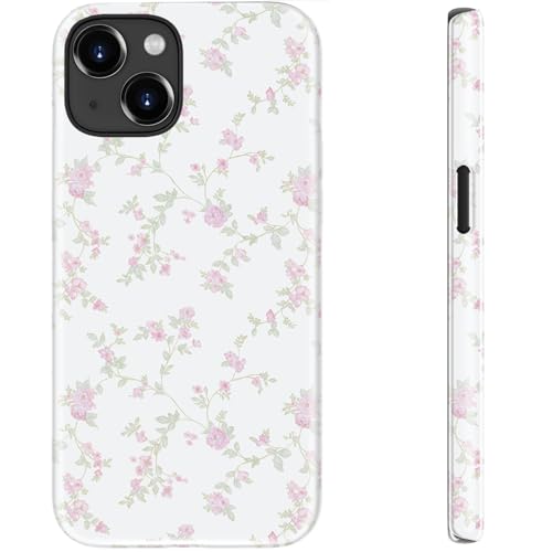 STARVIP Schutzhülle für iPhone 14 Plus, kompatibel mit kabellosem Laden, zweilagiger, stoßfester Schutz mit stilvollem Wildblumen-Design, schicke Schutzhülle für Damen, rosa Petite Blossom STARVIP Schutzhülle für iPhone 14 Plus, kompatibel mit kabellosem Laden, zweilagiger, stoßfester Schutz mit stilvollem Wildblumen-Design, schicke Schutzhülle für Damen, rosa Petite Blossom von STARVIP