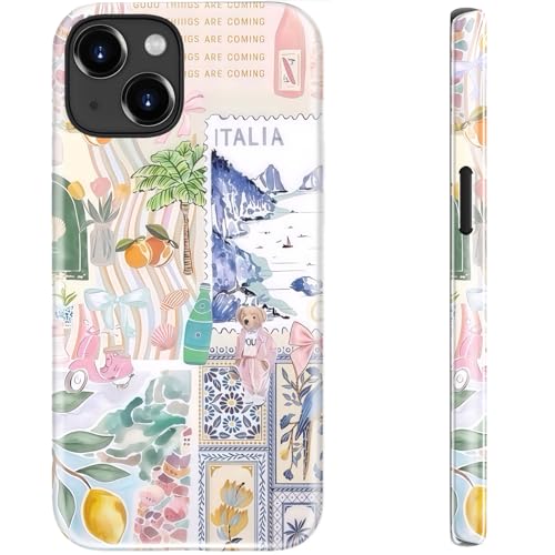 STARVIP Schutzhülle für iPhone 15, kompatibel mit kabellosem Laden, zweilagiger, stoßfester Schutz mit stilvollem Design, weiches Silikon + Hartschale, Handyhülle für Damen, kreative Collage STARVIP Schutzhülle für iPhone 15, kompatibel mit kabellosem Laden, zweilagiger, stoßfester Schutz mit stilvollem Design, weiches Silikon + Hartschale, Handyhülle für Damen, kreative Collage von STARVIP