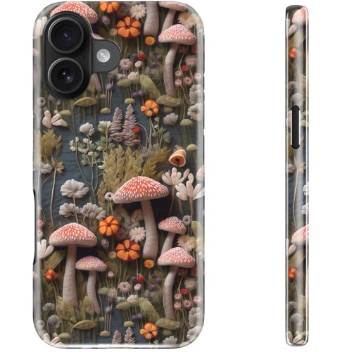 STARVIP Schutzhülle für iPhone 16, kabelloses Laden, zweilagiger, stoßfester Schutz mit stilvollem Wildblumen-Design, weiches Silikon + Hartschale, süße schicke Schutzhülle für Frauen STARVIP Schutzhülle für iPhone 16, kabelloses Laden, zweilagiger, stoßfester Schutz mit stilvollem Wildblumen-Design, weiches Silikon + Hartschale, süße schicke Schutzhülle für Frauen von STARVIP