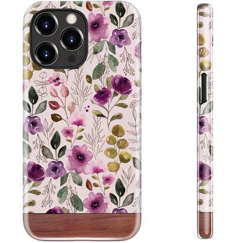 STARVIP Schutzhülle für iPhone 16 Pro, kompatibel mit kabellosem Laden, zweilagiger, stoßfester Schutz mit stilvollem Wildblumen-Design, schicke Schutzhülle für Damen, Blumen-Tapete STARVIP Schutzhülle für iPhone 16 Pro, kompatibel mit kabellosem Laden, zweilagiger, stoßfester Schutz mit stilvollem Wildblumen-Design, schicke Schutzhülle für Damen, Blumen-Tapete von STARVIP
