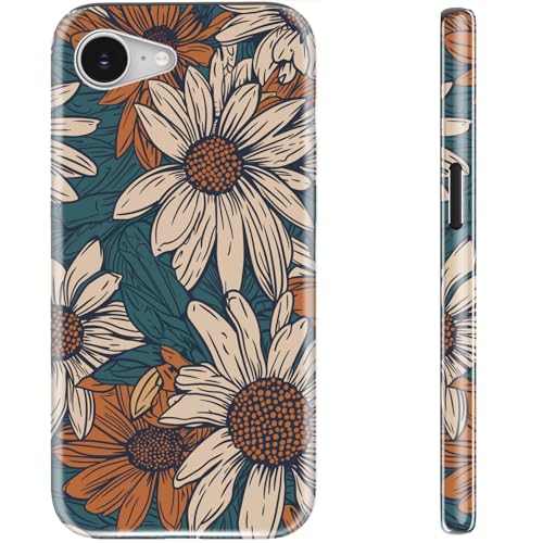 STARVIP Schutzhülle für iPhone 16e, kabelloses Laden, zweilagiger, stoßfester Schutz mit stilvollem Wildblumen-Design, weiches Silikon + Hartschale, niedliches schickes Telefoncover für Frauen STARVIP Schutzhülle für iPhone 16e, kabelloses Laden, zweilagiger, stoßfester Schutz mit stilvollem Wildblumen-Design, weiches Silikon + Hartschale, niedliches schickes Telefoncover für Frauen von STARVIP