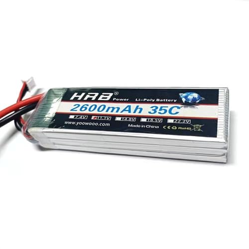 STASRC HRB 2600 mAh 3S 35C 11,1 V Lipo Akku für 450 480 Hubschrauber Flugzeug Modellauto STASRC HRB 2600 mAh 3S 35C 11,1 V Lipo Akku für 450 480 Hubschrauber Flugzeug Modellauto von STASRC