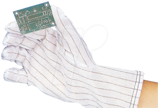 ESD HS-M - ESD-Handschuhe, Größe M von STAT-X