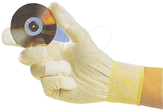 ESD HSTF-S - ESD-Handschuhe Top-Fit, Größe S von STAT-X