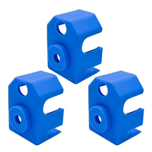 Hotend Silikon-Heizblock, offizielles Silikonsocken-Set für Dragon 3D-Drucker, 3 Stück von STBQHG