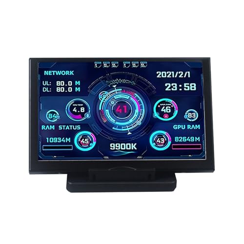 STBQHG 12,7 cm (5 Zoll) 800 x 480 LCD-Monitore, Display, USB-Display, Sub-Screen mit Atemlicht von STBQHG