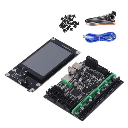 STBQHG 3D Drucker Leiterplatte Mainboard Set HPDXS002154 mit Display Motorsteuerung für 3D Druck Motor Controller von STBQHG