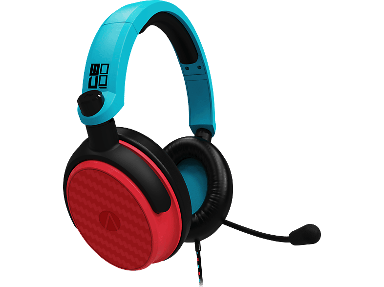 STEALTH Multiformat Stereo Gaming Headset-C6-100(rot/blau), Over-ear Headset Mehrfarbig von STEALTH