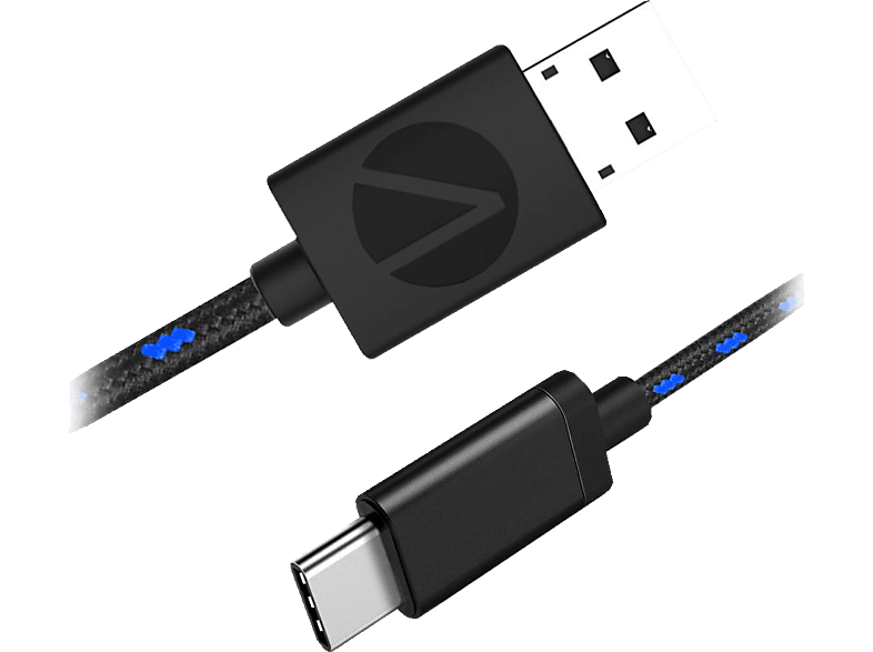 STEALTH PS5 Twin Play & Charge Kabel (2x 3m) Ladekabel, Schwarz von STEALTH
