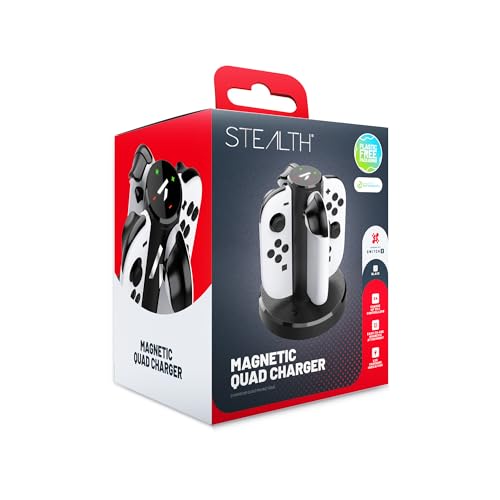 STEALTH Quad Ladestation kompatibel mit Switch 2 Joycons STEALTH Quad Ladestation kompatibel mit Switch 2 Joycons von STEALTH