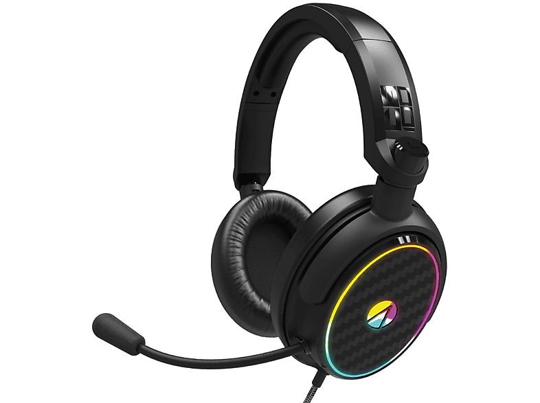 STEALTH Stereo C6-100 LED Beleuchtung, Over-ear Gaming Headset Mehrfarbig von STEALTH