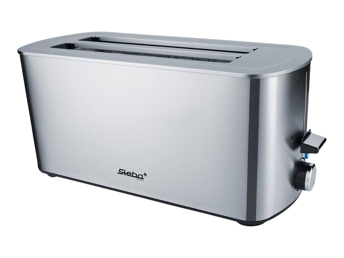 Steba TO 21 inox Langschlitztoaster 1400W 7 Stufen 4-Scheiben ED Steba TO 21 inox Langschlitztoaster 1400W 7 Stufen 4-Scheiben ED von STEBA Elektrogeräte GmbH & Co.