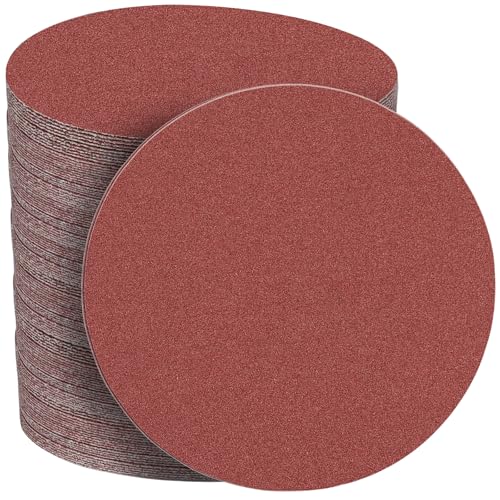 STEBRUAM 50 Stück Schleifpapier 150mm Klett 320 Körnung No Loch 6 Zoll Schleifscheiben Set für Exzenterschleifer STEBRUAM 50 Stück Schleifpapier 150mm Klett 320 Körnung No Loch 6 Zoll Schleifscheiben Set für Exzenterschleifer von STEBRUAM