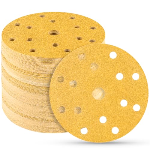 STEBRUAM 50 Stück Schleifpapier 150mm Klett Schleifscheiben für 6 zoll Trockenbauschleifer Exzenterschleifer STEBRUAM 50 Stück Schleifpapier 150mm Klett Schleifscheiben für 6 zoll Trockenbauschleifer Exzenterschleifer von STEBRUAM