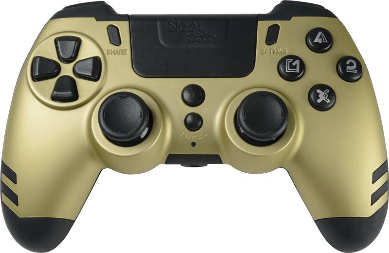 STPL JVAMUL00155 - Steelplay Wireless Controller - Gold von STEELPLAY