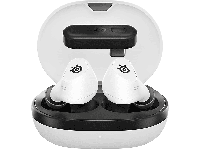 STEELSERIES Arctis Gamebuds, In-ear Kopfhörer Bluetooth Weiß STEELSERIES Arctis Gamebuds, In-ear Kopfhörer Bluetooth Weiß von STEELSERIES