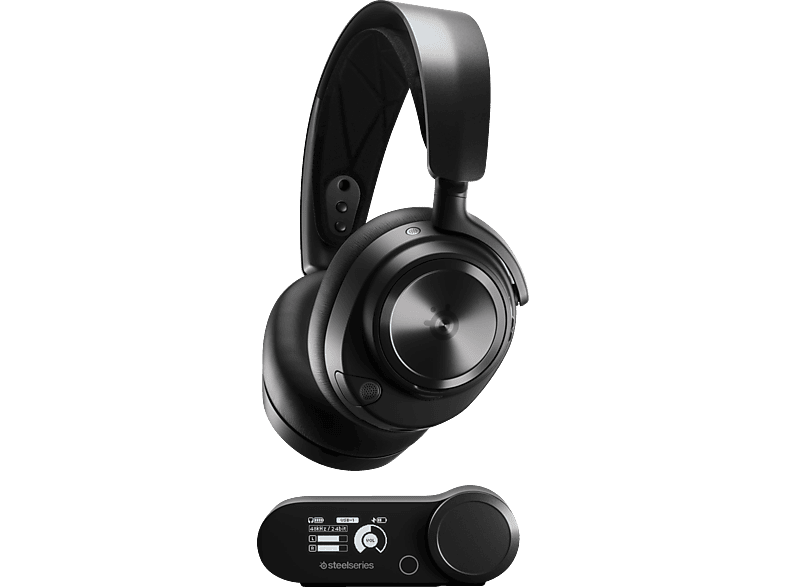 STEELSERIES Arctis Nova Pro Wireless, Over-ear Gaming-Headset Bluetooth Schwarz von STEELSERIES